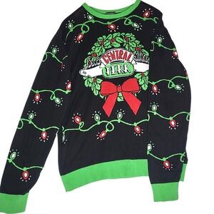 Friends TV Show Central Perk Ugly Christmas Sweater Adult Unisex Size XL